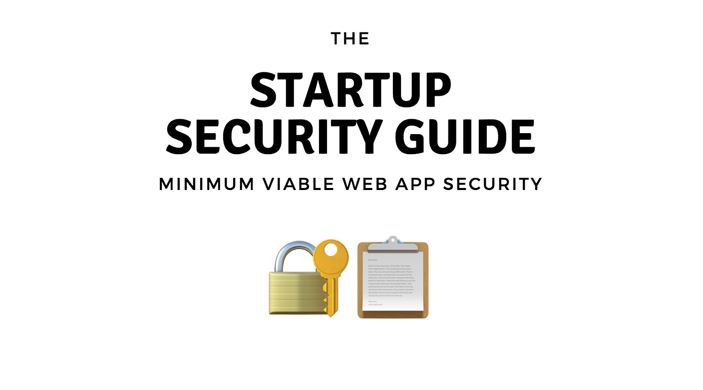 A checklist of guidelines for securing a new product
